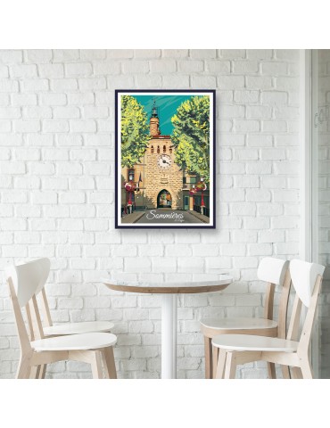 Sommières – Poster affiche – image encadrée 2