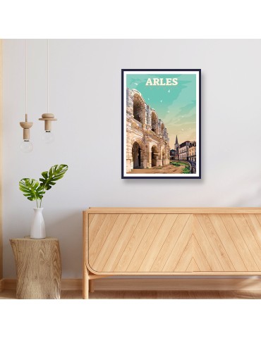 Arles – Poster affiche – image encadrée 2