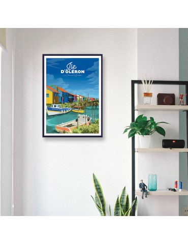 Oléron – Poster affiche – image encadrée 2