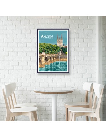 Angers – Poster affiche – image encadrée 2