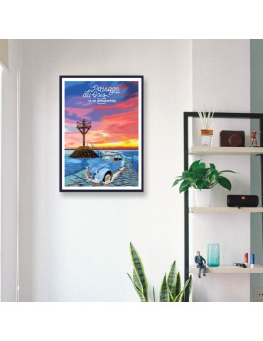 Passage du Gois – Poster affiche – image encadrée 2