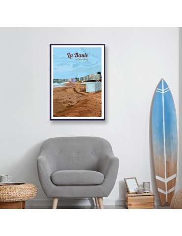 La Baule – Poster affiche – image encadrée 2