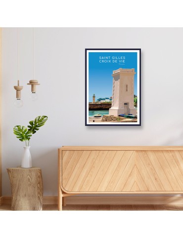 Saint Gilles – Poster affiche – image encadrée 2