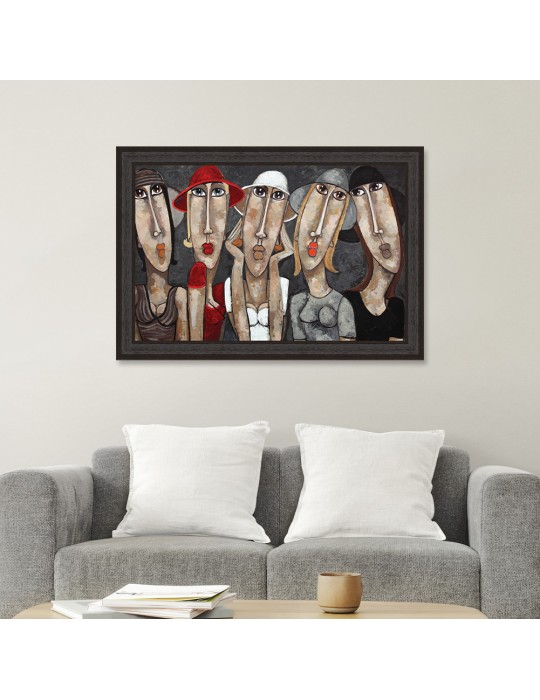 Les filles aux chapeaux – Martine Gonnin