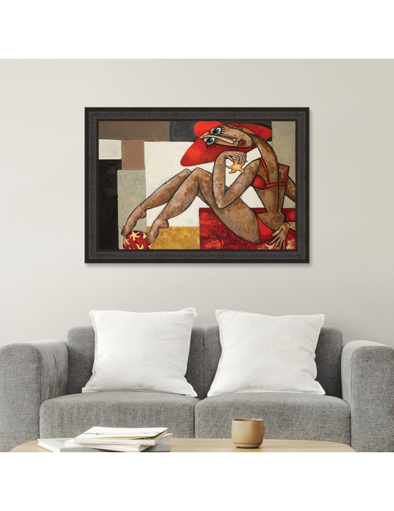 La Baigneuse à la Plage – Martine Gonnin