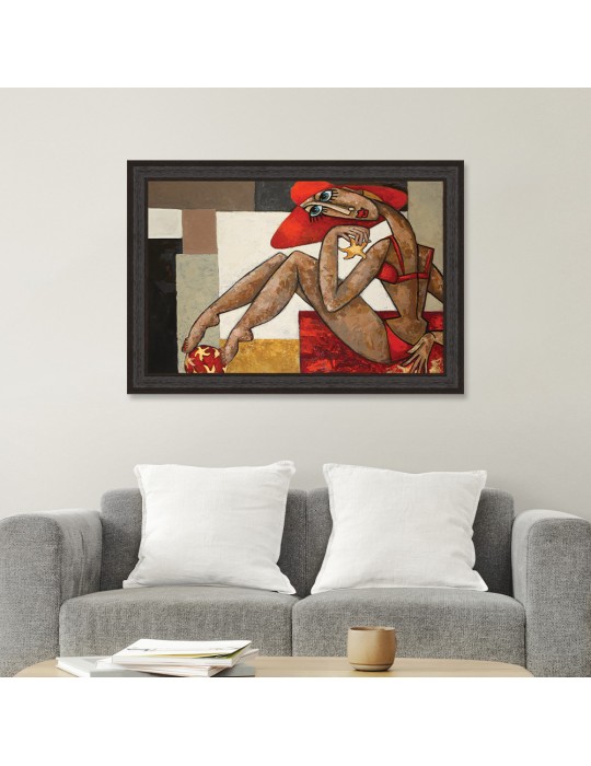 La Baigneuse à la Plage – Martine Gonnin