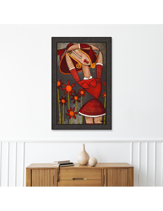 Tout rouge – Martine Gonnin