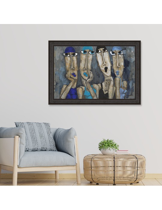 Les Baigneuses bleues – Martine Gonnin