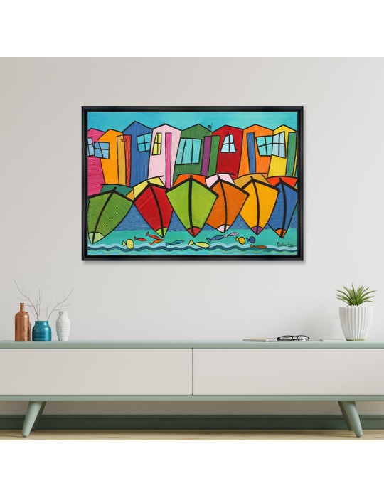 Bassin turquoise – Martine Gonnin