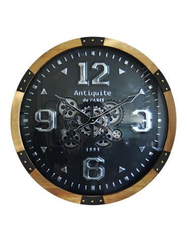 Horloge à engrenages avec verre – 08.063 – Ø 64 cm