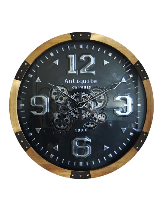 Horloge à engrenages avec verre – 08.063 – Ø 64 cm