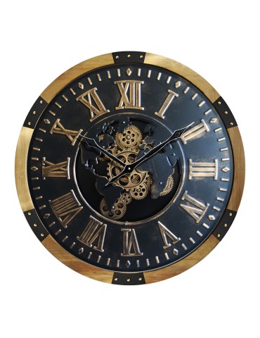 Horloge à engrenages avec verre – 08.064 – Ø 64 cm