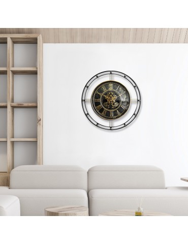 Horloge à engrenages avec verre – 08.058 – Ø 90 cm 2