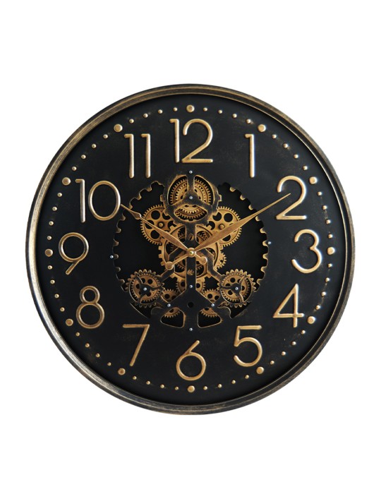 Horloge à engrenages avec verre – 08.060 – Ø 60 cm