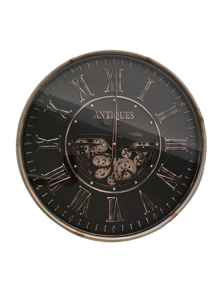 Horloge à engrenages avec verre – 08.052 – Ø 60 cm