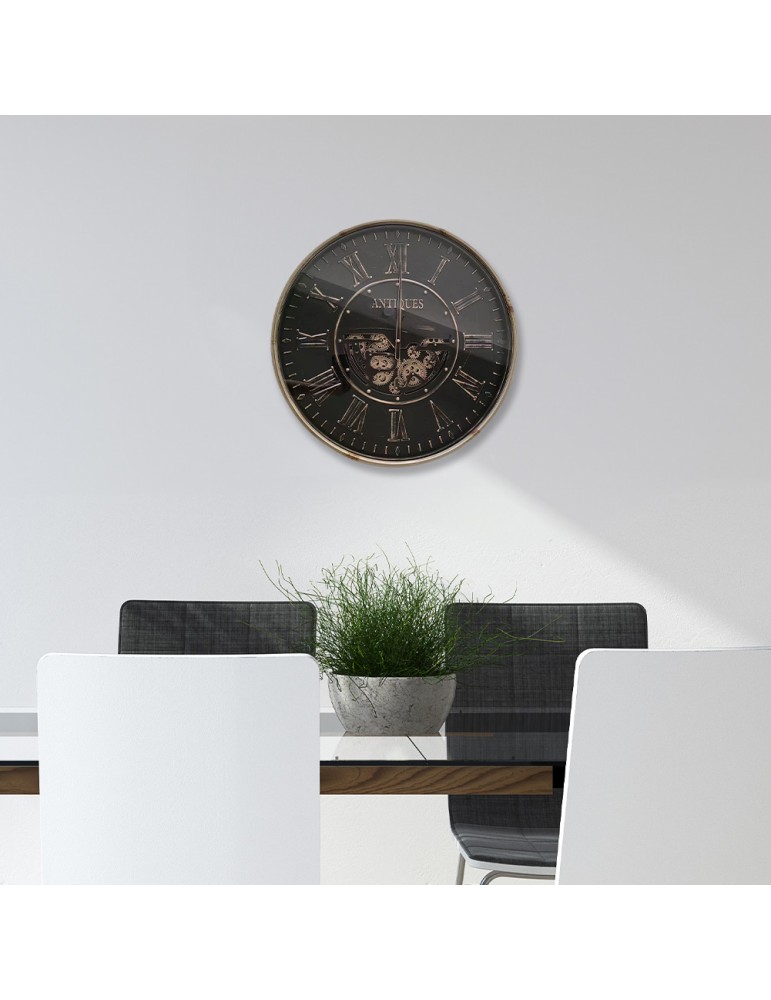 Horloge à engrenages avec verre – 08.052 – Ø 60 cm