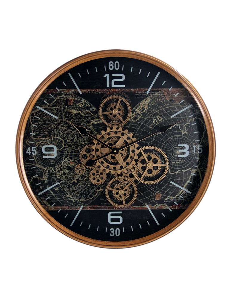 Horloge à engrenages avec verre – 08.066 – Ø 60 cm