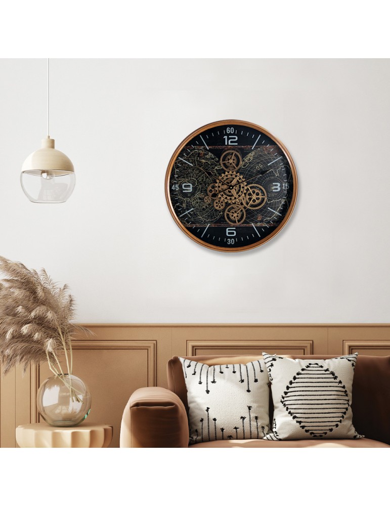 Horloge à engrenages avec verre – 08.066 – Ø 60 cm