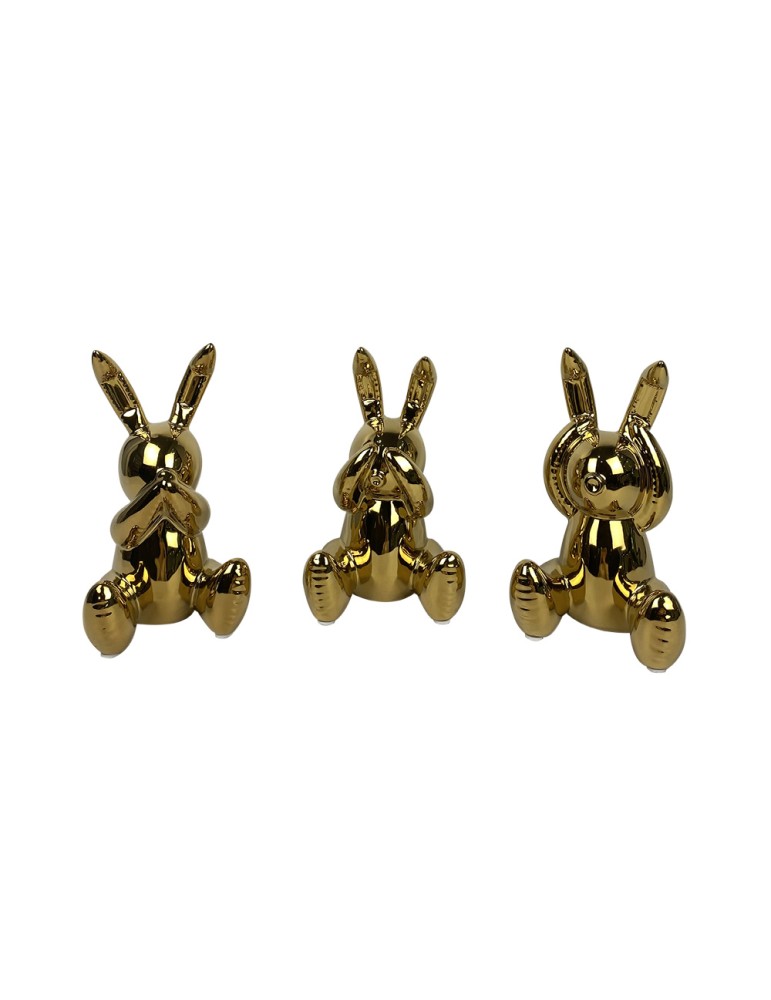 Lot de 3 sculptures céramique – 04.647D