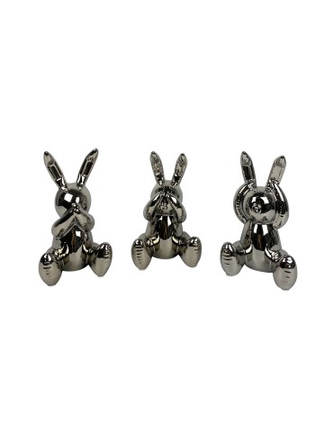 Lot de 3 sculptures céramique – 04.648D