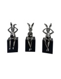 Lot de 3 sculptures céramique – 04.645D