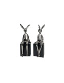 Lot de 2 sculptures céramique – 04.657D
