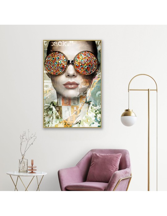 Image encadrée avec gel – 48.157