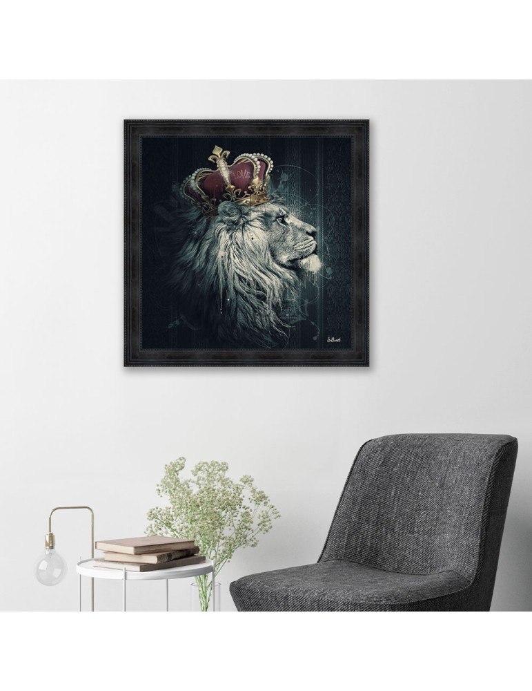 Lion couronne – Sylvain Binet