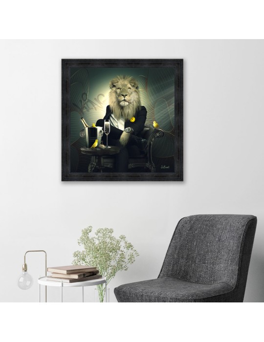 Lion chesterfield – Sylvain Binet