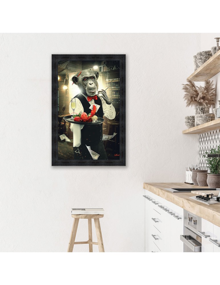 Singe serveur – Sylvain Binet