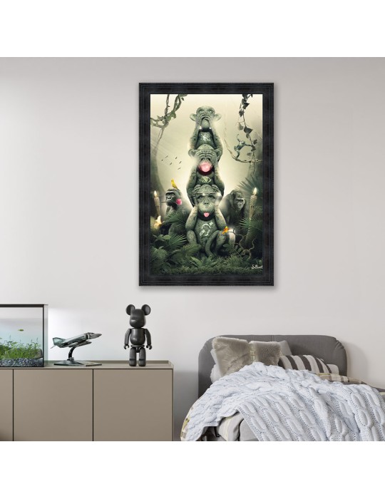 Singe totem – Sylvain Binet