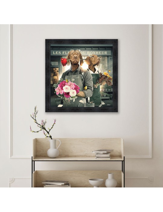 Chiens fleuristes – Sylvain Binet