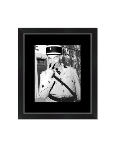 Le gendarme – Cinéma – image encadrée