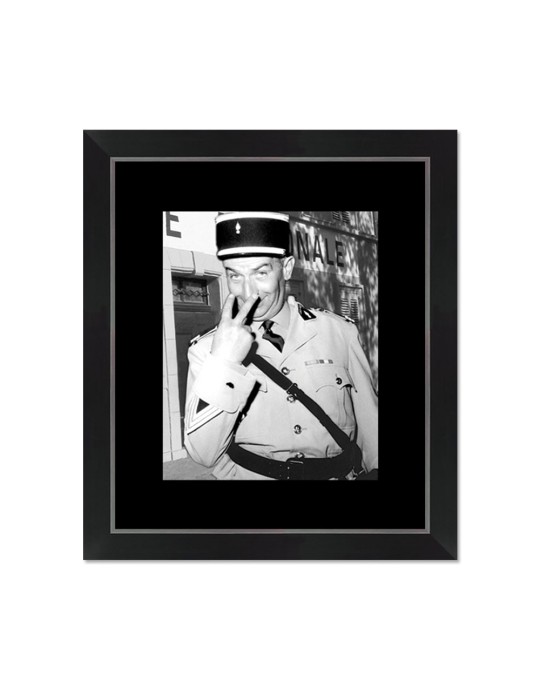 Le gendarme – Cinéma – image encadrée