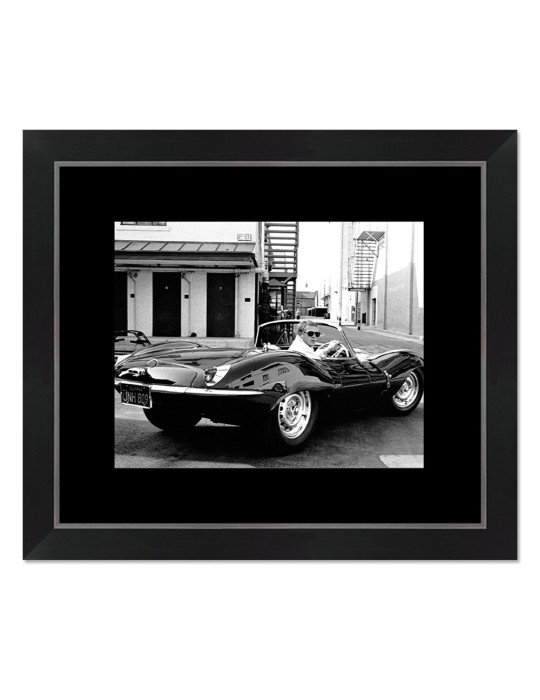 McQueen Jaguar – Cinéma – image encadrée