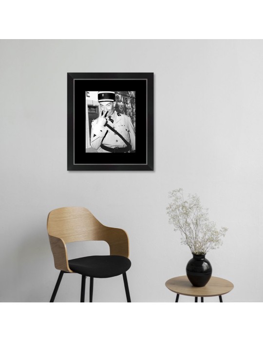 Le gendarme – Cinéma – image encadrée