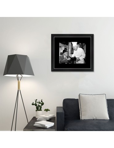 La cuisine au beurre – Cinéma – image encadrée 2