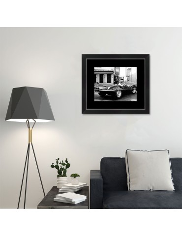 McQueen Jaguar – Cinéma – image encadrée 2