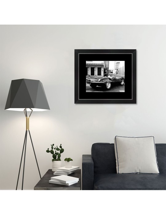 McQueen Jaguar – Cinéma – image encadrée