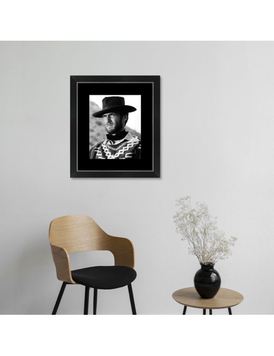 Clint Eastwood – Cinéma – image encadrée