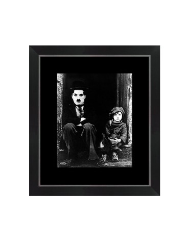 Le kid-C.Chaplin – Cinéma – image encadrée