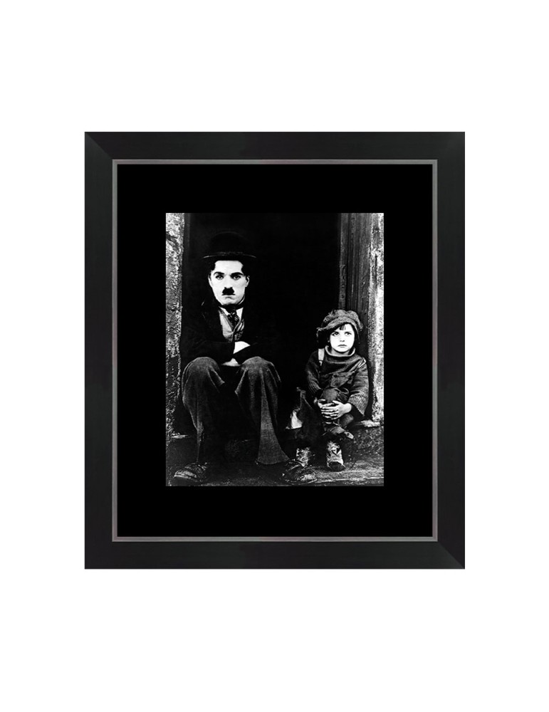 Le kid-C.Chaplin – Cinéma – image encadrée