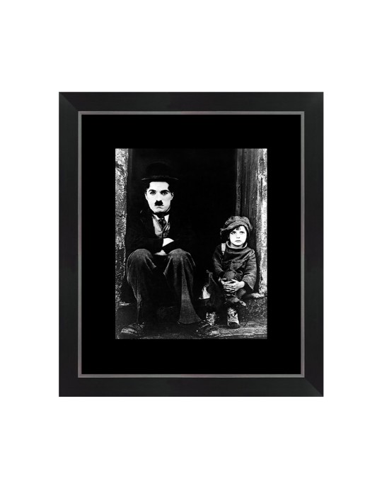Le kid-C.Chaplin – Cinéma – image encadrée