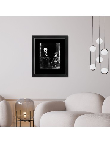 Le kid-C.Chaplin – Cinéma – image encadrée 2