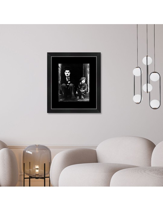 Le kid-C.Chaplin – Cinéma – image encadrée