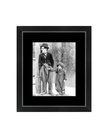 Le kid-C.Chaplin – Cinéma – image encadrée