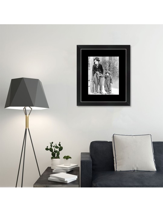 Le kid-C.Chaplin – Cinéma – image encadrée