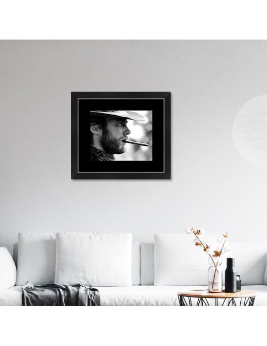 C.Eastwood – Cinéma – image encadrée