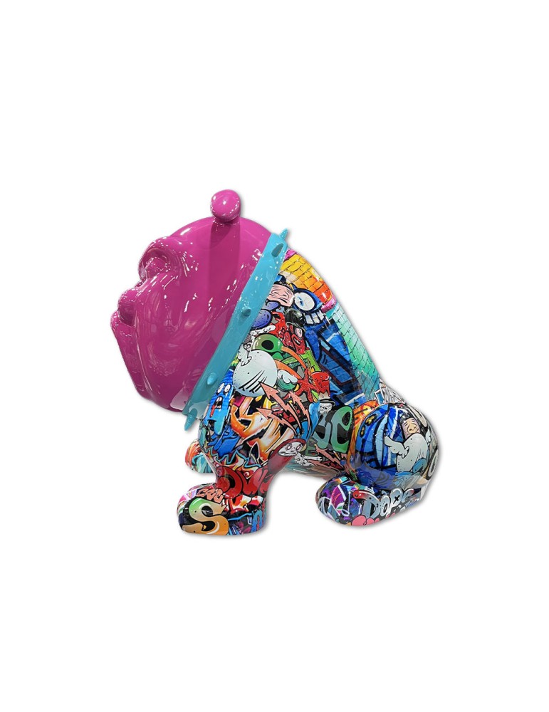 Sculpture intérieure en résine – Cartoon Graffiti