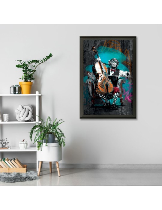 Le singe violoncelliste – Romaric